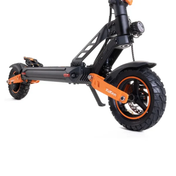KuKirin G2 Max esiratas koos vedrustuse ja kettapiduriga