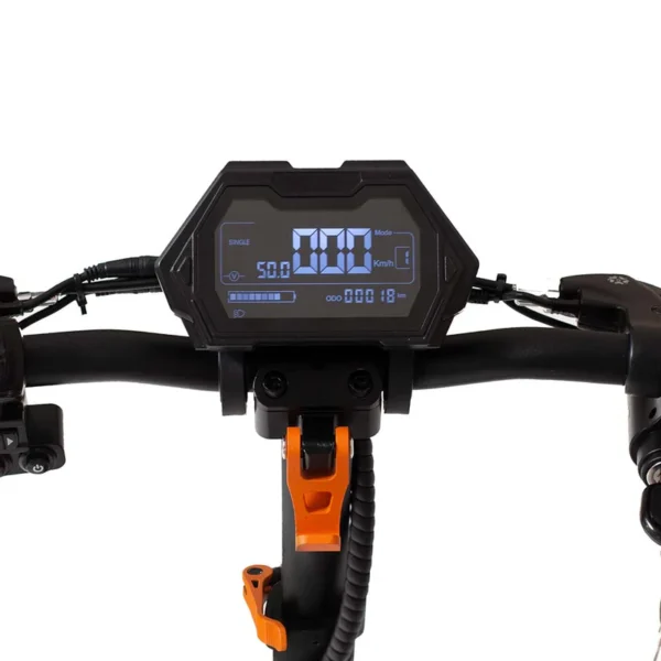 KuKirin G2 PRO lenksu ja juhtpaneeli lähipilt