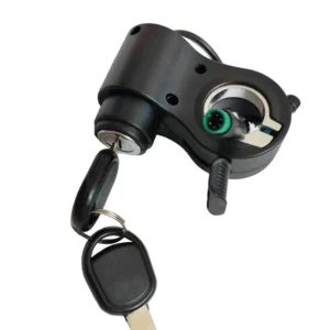 Roheline 5-Pin gaasipedaal ja süütelukk Kukirin G2 Pro ja G2 Max elektritõukerattale